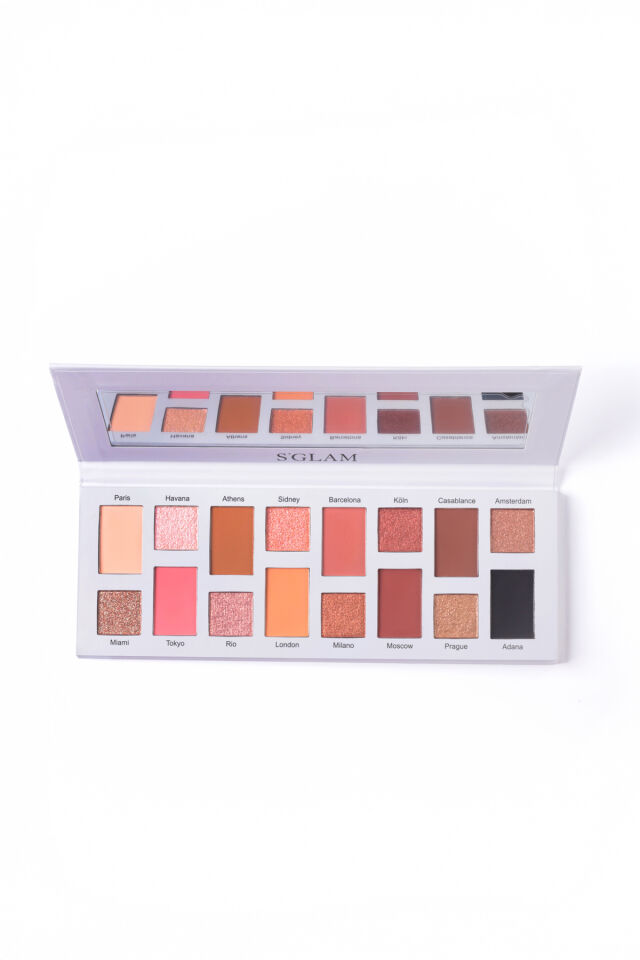16 Color Göz Farı Paleti (eyeshadow)