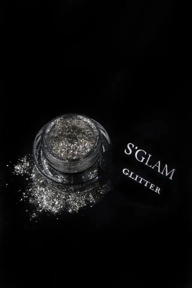Glitter Silver Diamond