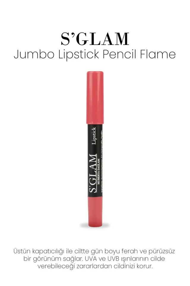 Jumbo Lipstick Pencıl Flame